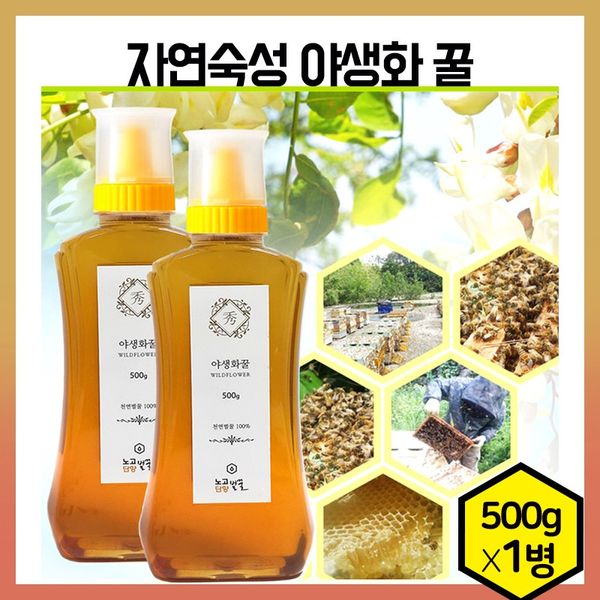 Nogodanhyang honey, domestic acacia honey, naturally ripened native honey, Jiri mountain honey, honeycomb honey, wild honey, natural honey, 500g domestic honey, honey set