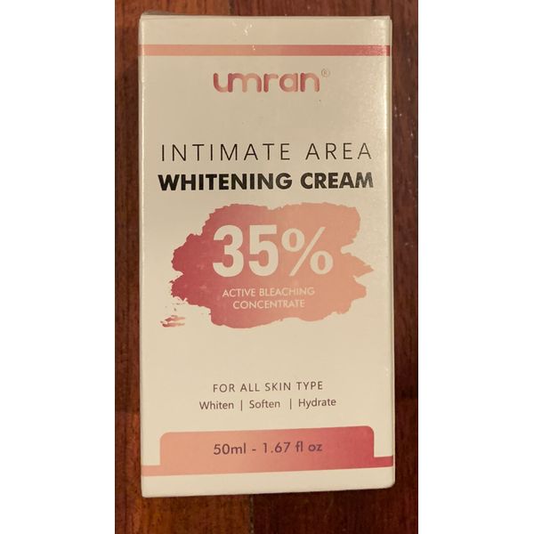 Umran- Intimate Area Whitening Cream 1.67oz (35% Active Bleaching Concentrate)