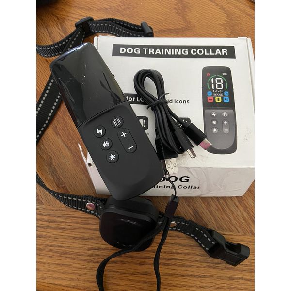 Dog Training Collar With Remote New Opened Box Missing Test Light.