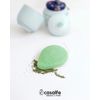 Casalfe Konjac Natural Facial Sponge 100% Biodegradable for Gentle Exfoliation - Contains Antioxidant Tea, Green