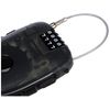M-Wave Roll up Cable Lock with digits - Black