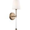 Nuvo Lighting 45923666872 One Light Wall Sconce, 1Lt, White