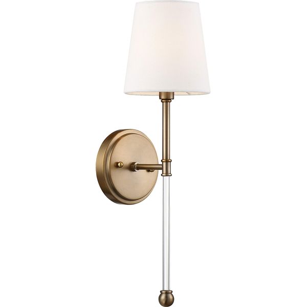 Nuvo Lighting 45923666872 One Light Wall Sconce, 1Lt, White
