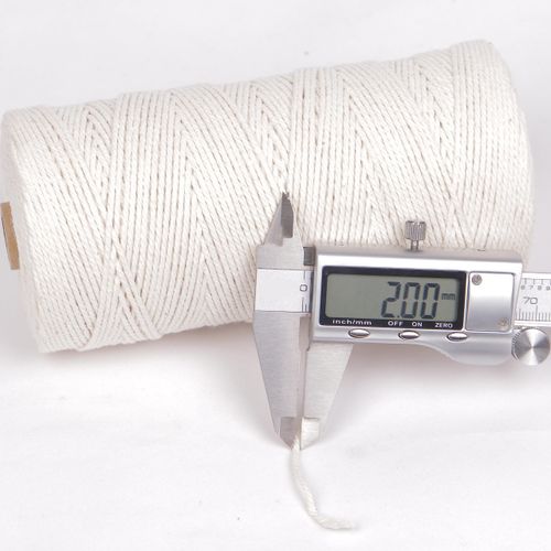 MAOQIAN 656ft Butchers Cotton Twine String 2mm Cooking Twine Food Safe for Bakers, Meat and Roasting, Gift Wrapping, Crafting & Knitting
