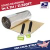 80"x39" Car Sound Deadener Mat Proofing Thick Insulation Material Noise