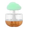 Rain Cloud Humidifier LED Diffuser Multicolor LED Light Home Aromatherapy Ultrasonic Wooden accent