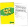 Edupress Reading Comprehension Practice Cards, Main Idea, Green Level (EP63401) Medium