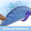 Heavy Absorbency Bed Pad, Washable and Reusable Incontinence Bed Underpads, 34"X