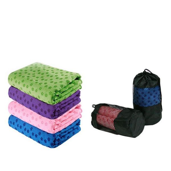 Hygienic Non-Slip Yoga Mat Towel Towel*086GT, Green