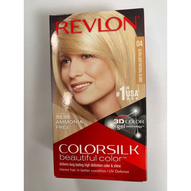 Revlon Colorslick Beautiful Color 04 Ultra Light Natural Blond Hair Color