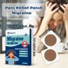 10pcs Migraine Pain Relief Patch Headache Relief Plaster Ear Pressure Relief