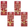 Lucky Buddha Keyring with Glitter | Single | Mini Gift | Cracker Filler