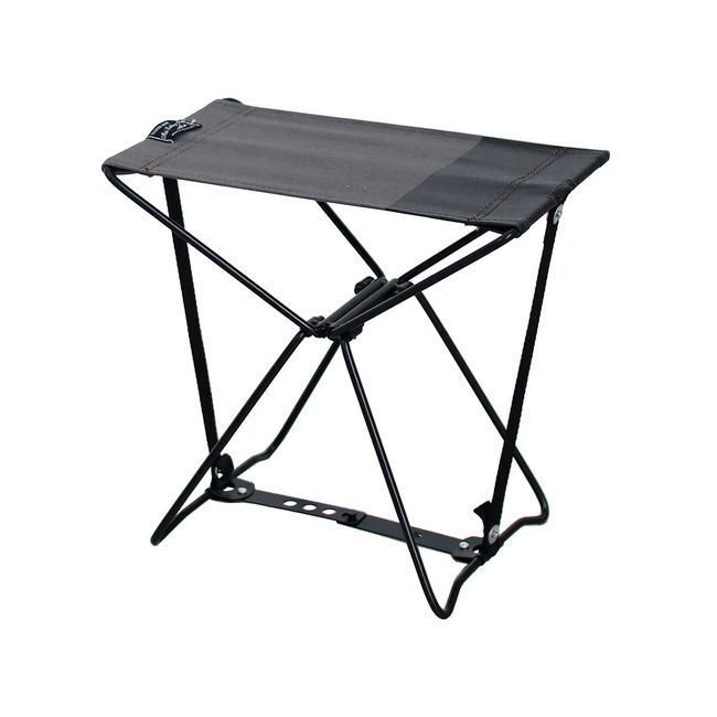 Amablo Mini Folding Stool 1468 1469 1470 Mini Stool Folding Chair Gray x Black