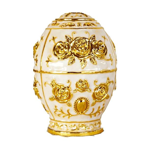 pont du monde Toothpick Holder, Antique European and American Style, Medieval Noble Style, One Push (Gold and White)