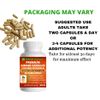Behalal Organics Ginger Root Quick Release Capsules