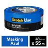 3M Malerabdeckband 2090, 1 Rolle, 48 mm x 50 m