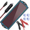 12V Solar Trickle Charger Portable Power Solar Panel Solar