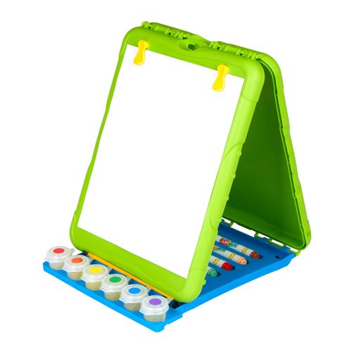 Crayola Color Wonder Travel Easel Frozen II Pages with Bonus Pages, Markers and Color Wonder Paint Coloring Travel Books and Easel 61 Piece MEGA Set