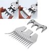 Sheep Shears Blade, Sheep Comb Blade Curved 13 Teeth Wool Clipper Comb Cutter Trimmer Accessory Set Kit
