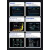 GIGC Car Head-up Display, Speedometer, Tachometer, GPS+OBD2 Mode, Super Large Screen Multimeter with Fault Diagnosis and Warning Function