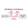 Spektrum Adapter: IC5 Battery / IC3 Device, SPMXCA508 Medium