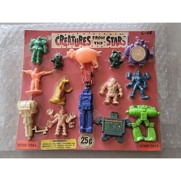 Vintage Creatures From The Stars Vending Machine RARE