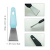 4PCS 3D Printer Scraper Set Hard Metal,Comfortable Grip,Removal Essential Tools for 3D Printing No Damage to Build Surface Includes Professional Accessories