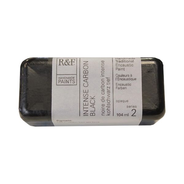 R&F Artist Encaustic Paint, Intense Carbon Black, 104 ml