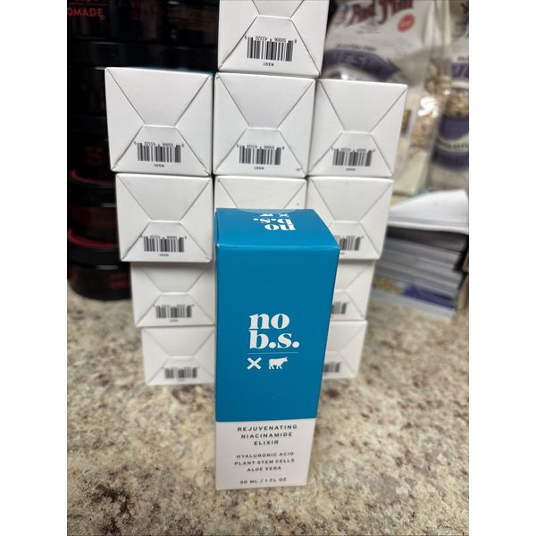No B.S Rejuvenating Niacinamide Elixir 1 fl. oz. One Box SMALL BUSINESS 📦🦋🍟💌