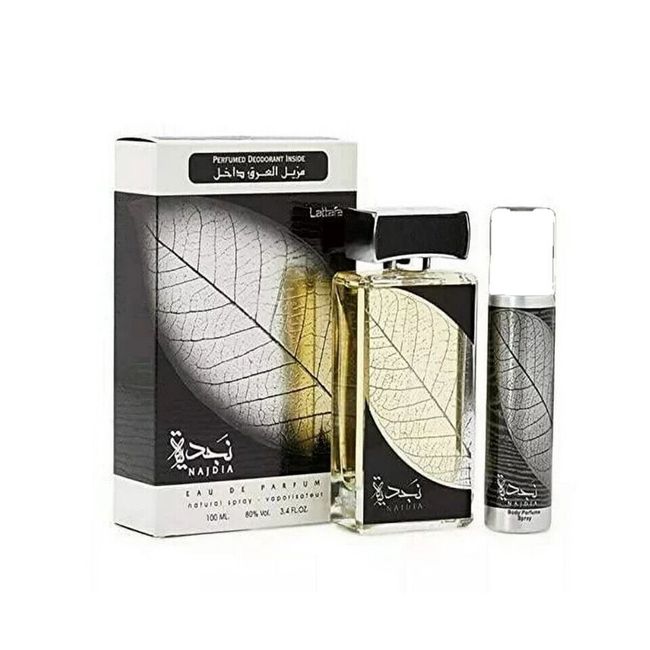 Lattafa Najdia 3.4 oz / 100 ml Unisex EDP Spray ( With Deodorant )