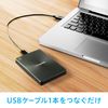 I – O Data Portable Hard Disk "JUE Whiz" (USB 3.1 gen1type – C/ , blk