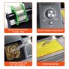 90W Electric LED Soldering Iron Station Kit Auto Sleep Adjustable Temperature US