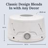 Yogasleep Dohm Classic (White) The Original White Noise Sound Machine, Soothing Natural Sounds from a Real Fan, Sleep Therapy for Adults & Baby, Noise Cancelling for Office Privacy & Meditation