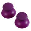 Replacement thumbsticks for Sony PS3 controllers analog rubber convex - 2 pack purple | ZedLabz