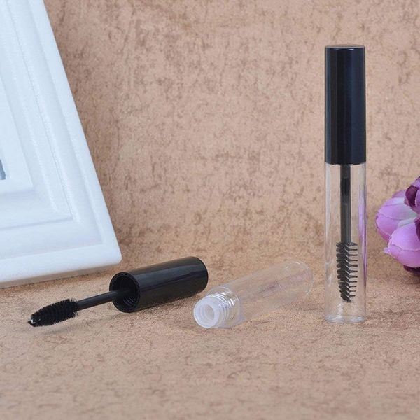 10ml Eye Black Tube Leere Flasche Transparente Augen Make-up Flasche Mascara Trichter Spender Inklusive Modischer Pipette Hochwertige Augen Make-up Anti Schwarze Kreise und Korrektoren