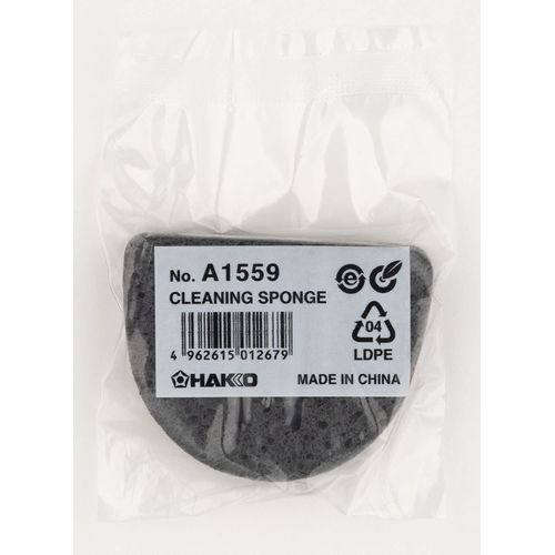 Hakko Soldering Iron Cleaning Sponge A1559 , Grey