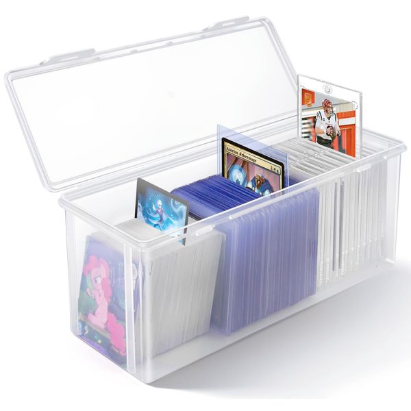 35 PT Magnetic Card Holder Storage Box, Water Proof and Dust Proof Trading Card Storage Box