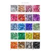 Acrylic Rhinestone Large Capacity Set (6mm Clear) Nail Stone Resin