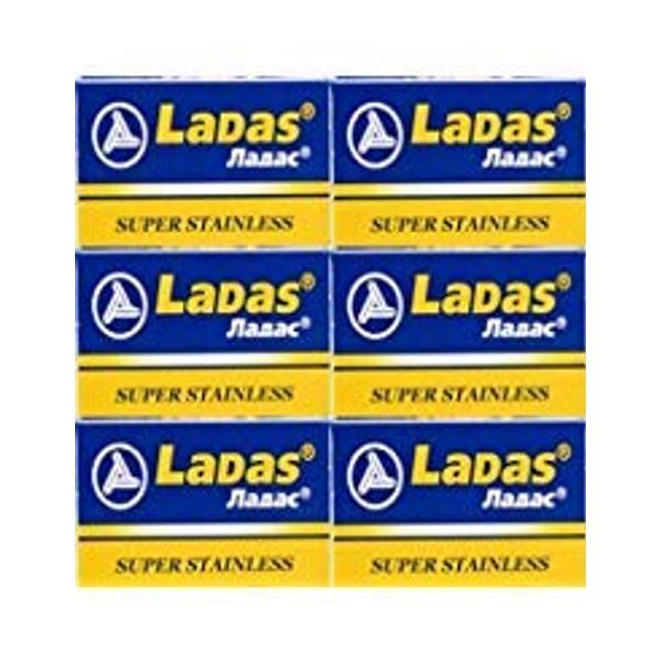 30 Ladas Super Stainless Double Edge Razor Blades