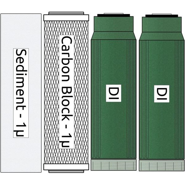 RO/DI Psarion Chi Reef Filter Kit (replaces UDIFK-2)