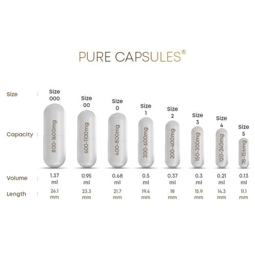 DR T & T 100 Empty Gelatine Gelatin Capsules Capsule Cream White Size 3 EU Products