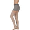 Juzo Soft 2001 Thigh-high 20-30mmhg Compression Open Toe Stocking ,Black,5 (V)