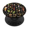 Craft Beer Hops Pattern Home Brew Brewing PopSockets Swappable PopGrip
