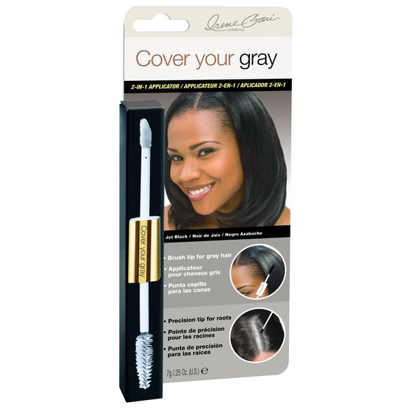 Cover Your Gray 2 in 1 Touch-Up Wand, Black