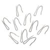 10Pcs Curtain Drapery Pin Hooks - Silvery