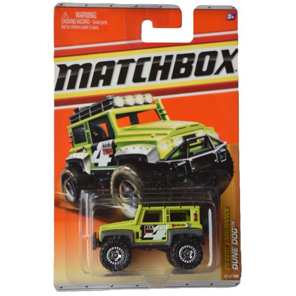 Matchbox Dune Dog, Desert Endurance 92/100 [Green]