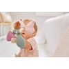 LÄSSIG Grasping Toy Natural Rubber and Organic Cotton Teether "Ring" Butterfly