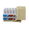 Construct Pro™ Cat6 (RJ-45) Keystone Jack (Ivory)