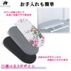 HIRAISM Mini Folding Compact Ironing Board for Tabletop Sleeve Collar (Black)