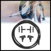 Hihaha 7pcs Front Windshield Washer Nozzles for Citroen C3 for Picasso C4 Durable Material
